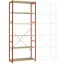 Manuflex RP1314.2001 Polc alapmodul (Sz x Ma x Mé) 1030 x 2500 x 700 mm Fa padló