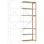 Manuflex RP1714.2001 Polc ráépíthető modul (Sz x Ma x Mé) 1000 x 3000 x 700 mm Fa padló