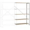 Manuflex RB2136 Polc ráépíthető modul (Sz x Ma x Mé) 960 x 2600 x 600 mm Fa padló