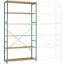 Manuflex RP1336.0001 Polc alapmodul (Sz x Ma x Mé) 1280 x 2500 x 800 mm Fa padló