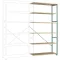 Manuflex RP1428.0001 Polc ráépíthető modul (Sz x Ma x Mé) 960 x 2250 x 300 mm Fa padló