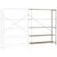 Manuflex RM2523 Polc ráépíthető modul (Sz x Ma x Mé) 1250 x 3000 x 700 mm Fa padló
