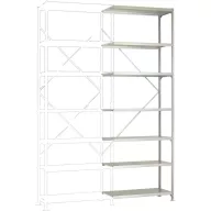   Manuflex RB2287 Polc ráépíthető modul (Sz x Ma x Mé) 1000 x 3000 x 300 mm Acél padló