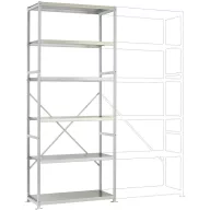   Manuflex RP1320.7035 Polc alapmodul (Sz x Ma x Mé) 1030 x 2500 x 600 mm Acél padló