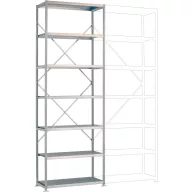   Manuflex RP2133.7035 Polc alapmodul (Sz x Ma x Mé) 1030 x 3000 x 600 mm Acél padló
