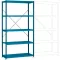 Manuflex RP1051.5012 Polc alapmodul (Sz x Ma x Mé) 1030 x 2000 x 300 mm Acél padló
