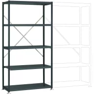   Manuflex RP1054.7016 Polc alapmodul (Sz x Ma x Mé) 1030 x 2000 x 600 mm Acél padló