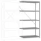 Manuflex RP1151.9006 Polc ráépíthető modul (Sz x Ma x Mé) 1000 x 2000 x 300 mm Acél padló