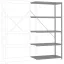 Manuflex RP1153.9006 Polc ráépíthető modul (Sz x Ma x Mé) 1000 x 2000 x 500 mm Acél padló