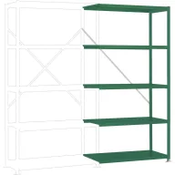   Manuflex RP1154.6011 Polc ráépíthető modul (Sz x Ma x Mé) 1000 x 2000 x 600 mm Acél padló