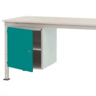   Manuflex ZB4965.5021 Ház alap UNIVERSAL álló, használható magasság 500 mm, bal oldali 1 ajtóval. 1000 mm-es asztalmélységhez