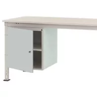   Manuflex ZB4965.7035 Ház alap UNIVERSAL álló, használható magasság 500 mm, bal oldali 1 ajtóval. 1000 mm-es asztalmélységhez