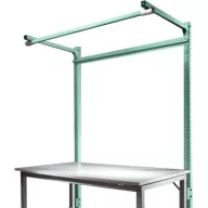   Manuflex ZB3841.0001 Építőportál tartóval az UNIVERSAL + PROFI szabvány alaptáblákhoz, használható magasság 1500 mm