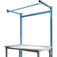   Manuflex ZB3842.5007 Kiegészítő portál tartóval az UNIVERSAL + PROFI standard kiegészítő táblákhoz, használható magasság 1500 mm