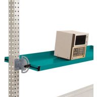   Manuflex AS1713.5021 Dönthető tárolókonzol a PACKPOOL csomagolóasztalokhoz, használható mélység 195 mm. Asztal szélessége 1750 mm