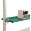 Manuflex AS1714.0001 Dönthető tárolókonzol a PACKPOOL csomagolóasztalokhoz, használható mélység 195 mm. Asztal szélessége 2000 mm