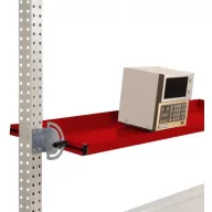   Manuflex AS1714.3003 Dönthető tárolókonzol a PACKPOOL csomagolóasztalokhoz, használható mélység 195 mm. Asztal szélessége 2000 mm