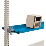   Manuflex AS1719.5012 Dönthető tárolókonzol a PACKPOOL csomagolóasztalokhoz, használható mélység 345 mm. Asztal szélessége 2000 mm