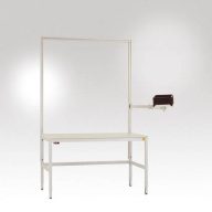   Manuflex LZ8288.9006 ESD ESD Euro box tartóelem kettős csatlakozással, szélesség x magasság = 305 x 305 x 35 mm