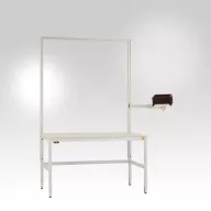   Manuflex LZ8288.9006 ESD ESD Euro box tartóelem kettős csatlakozással, szélesség x magasság = 305 x 305 x 35 mm