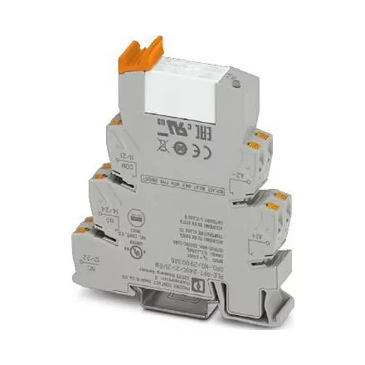 Phoenix Contact PLC-RPT- 24UC/21-21/RW Relé modul Névleges feszültség: 24 V/DC Max. kapcsolási áram: 6 A 2 váltó 1 db