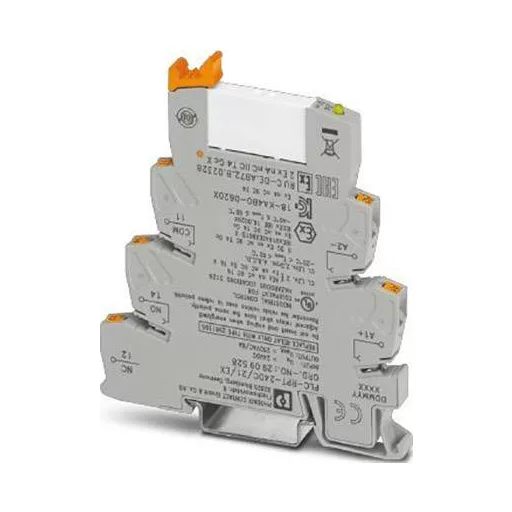 Phoenix Contact PLC-RPT-24DC/21/EX Relé modul Névleges feszültség: 24 V/DC Max. kapcsolási áram: 6 A 1 váltó 10 db