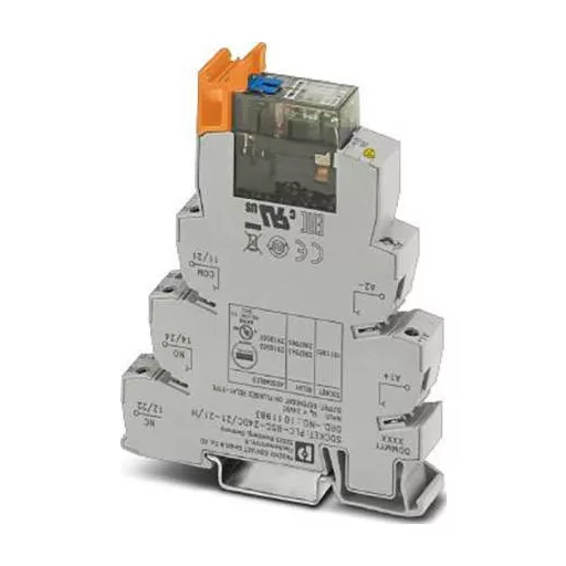 Phoenix Contact PLC-RSC- 24DC/21-21/MS Relé modul Névleges feszültség: 24 V/DC Max. kapcsolási áram: 6 A 2 váltó 1 db