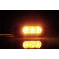   Fristom Első villogó FT-210 LED 95211 12 V/DC, 24 V/DC, 36 V/DC Fedélzeti hálózatról Felszerelhető, Csavaros szerelési mód Narancssárga