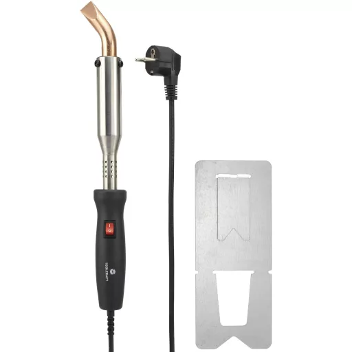 Nagyteljesítményű forrasztópáka 200 W 230 V 490 °C, véső forma 45°, Toolcraft KB-200