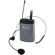   Headset Vezeték nélküli mikrofon készlet Omnitronic WAMS-65BT Átviteli mód:Rádiójel vezérlésű
