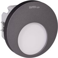   Zamel 02-221-32 Muna LED-es fali beépíthető lámpa LED Fixen beépített LED-es 0.42 W Grafit