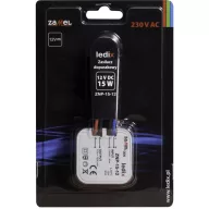   Zamel ZNP-15-12 LED meghajtó Állandó feszültségű 15 W 1.25 A 12 V/DC Túlfeszültség kategória, 1 db