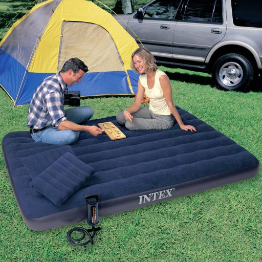 Intex 64765 Dura-Beam Felfújható ágy (H x Sz x Ma) 203 x 152 x 25 cm Kék