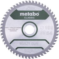   Metabo MULTI CUT CLASSIC 628661000 Körfűrészlap 165 x 20 x 1.4 mm Fogak száma (collonként): 42 1 db