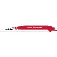   Metabo 626560000 Kard fűrészlap CARBIDE WOOD + METAL Fűrészlap hossz 225 mm 1 db