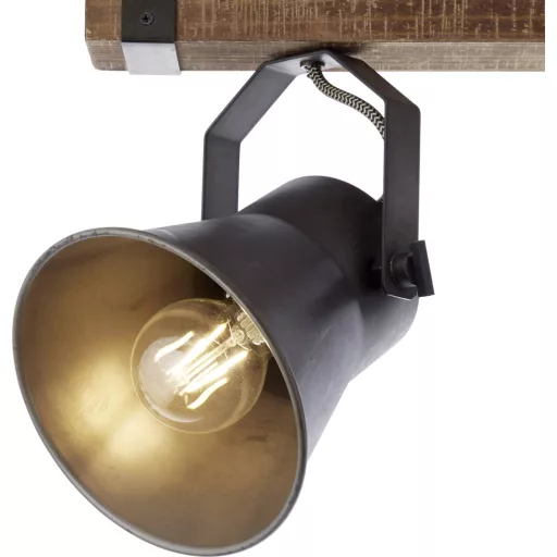 Brilliant 82129/46 Plow Mennyezeti lámpa E27 10 W Fekete