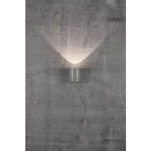 LED-es kültéri fali lámpa 12 W melegfehér, szürke, Nordlux Canto 2 49701010