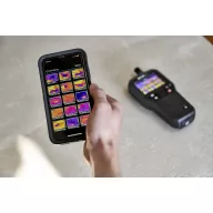   Anyagnedvesség mérő beépített hőkamerával, hőmérsékletmérés, FLIR MR277