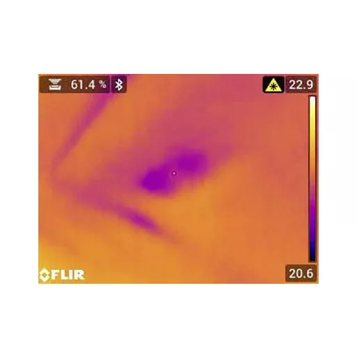 Anyagnedvesség mérő beépített hőkamerával, hőmérsékletmérés, FLIR MR277