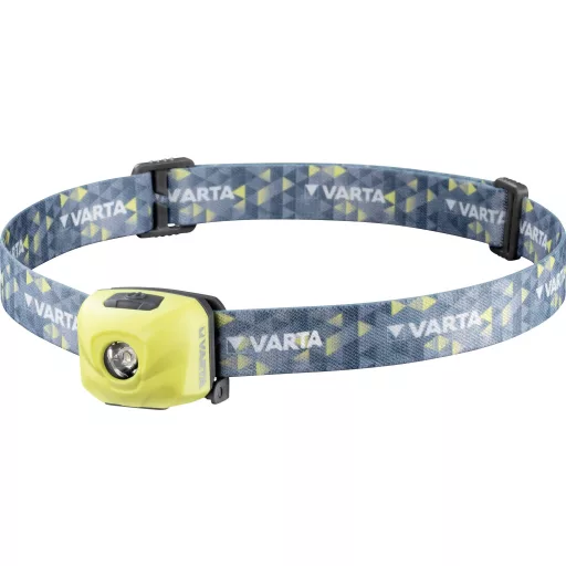 Varta Outd.Sp. Ultralight H30R lime LED Fejlámpa Akkuról üzemeltetett 100 lm 18631201401