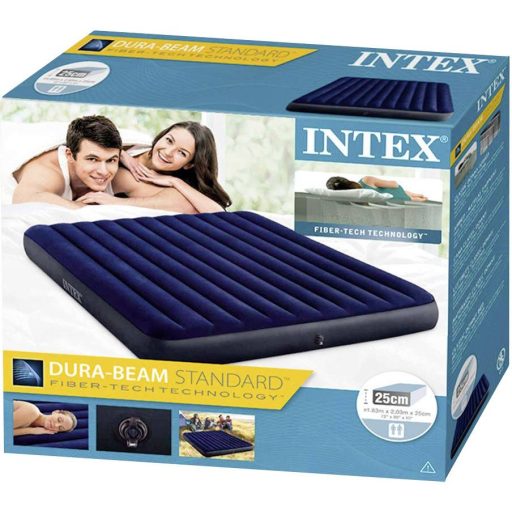 Intex 64755 DuraBeam Classic King Felfújható ágy (H x Sz x Ma) 203 x 183 x 25 cm