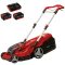 Einhell Professional RASARRO 36/38 (2x4 Ah) Akku Akkus fűnyíró #####inkl. 2. Twincharger Ladegerät, 2 db akkuval 2 x 18 V Vágási szélesség (max.) 38 cm