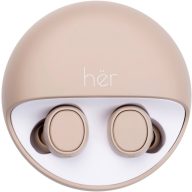 HER HX-12 In Ear headset Bluetooth® Bézs