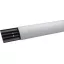 Hager SL1807507035 Taposó csatorna (H x Sz x Ma) 2000 x 73 x 18 mm 1 db Élénk szürke (RAL 7035)