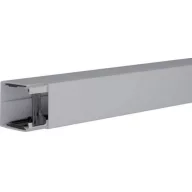  Hager LF6006007030 Kábelcsatorna Villamos szerelés csatorna (H x Sz x Ma) 2000 x 57 x 60 mm 1 db Kőszürke