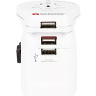 Skross 1302555 Úti adapter Pro Light 3xUSB World