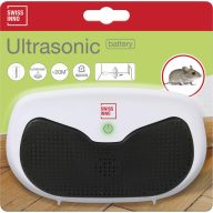   Swissinno Ultrasonic Mobil Kártevőriasztó Funkcióelv Ultrahangos Hatótáv 20 m² 1 db