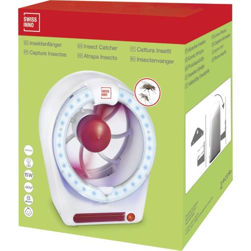 Swissinno LED-Venti 15W 1 265 001 UV fény UV szúnyogfogó 15 W Fehér 1 db