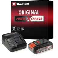  Einhell 4512097 PXC Starter Kit 18V 2,5Ah Power X-Change Szerszámakku és töltő 18 V 2.5 Ah Lítiumion