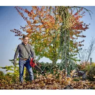   Einhell Professional 3433620 GP-LB 36/210 Li E-Solo Akku Lombfújó Hordpánt, Hosszabbítóval, Akku nélkül, töltő nélkül 18 V